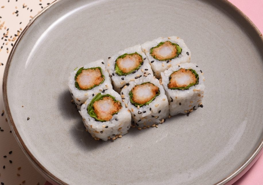 California roll’s Tempura crevette