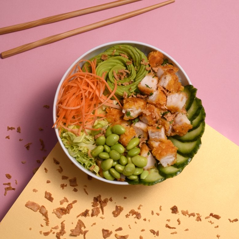Poke Bowl Poulet Croustillant