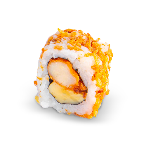Crispy California roll's Poulet / Tamago / Oignon crispy