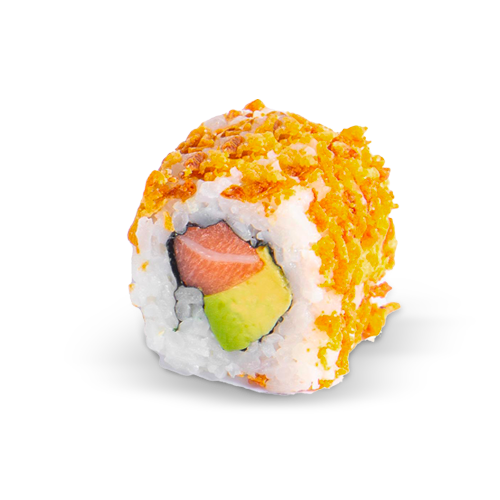 Crispy California roll's Saumon / Avocat / Oignon crispy