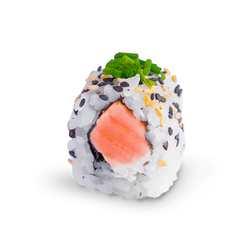 California roll's Saumon tataki / Fromage / Ciboulette