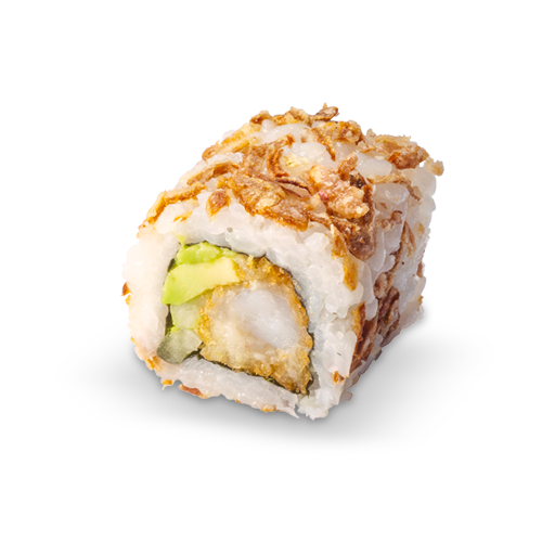 Crispy California Roll's Tempura crevette, avocat, oignon