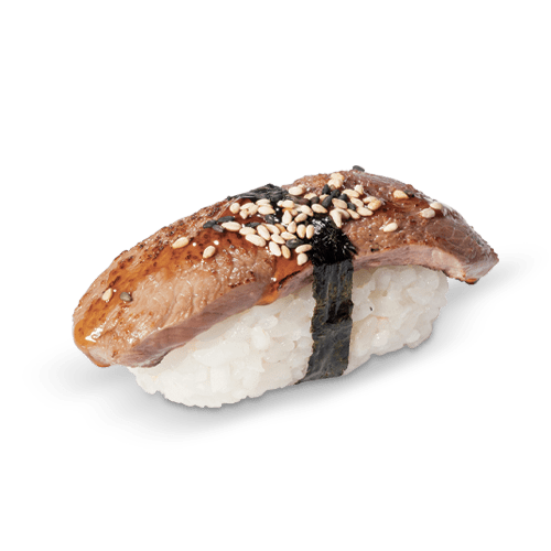 Sushis Canard façon tataki / Sésame