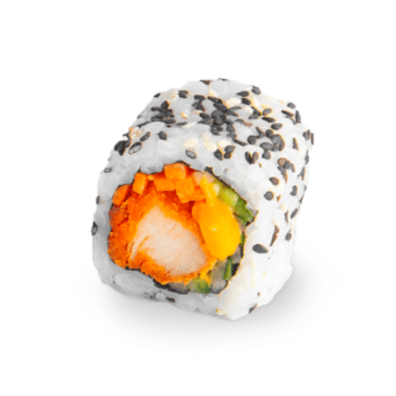 California roll's Poulet curry / Carotte / Concombre
