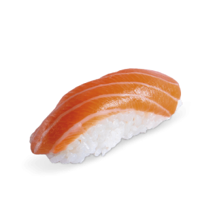 Un sushi au saumon