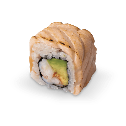 Salmon roll's Saumon tataki / Crevette / Avocat