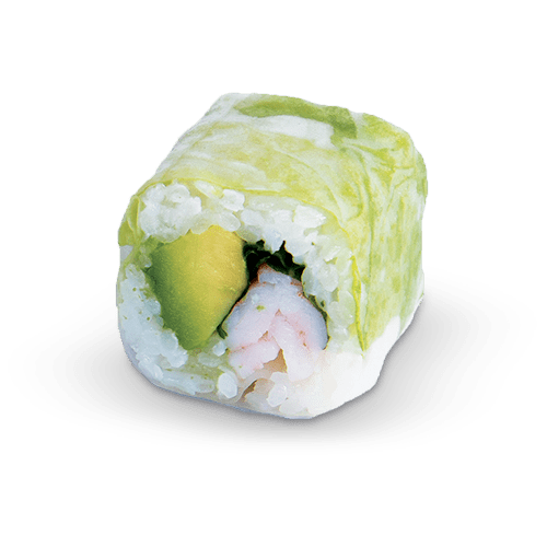 Spring roll's Crevette / Avocat / Menthe / Coriandre