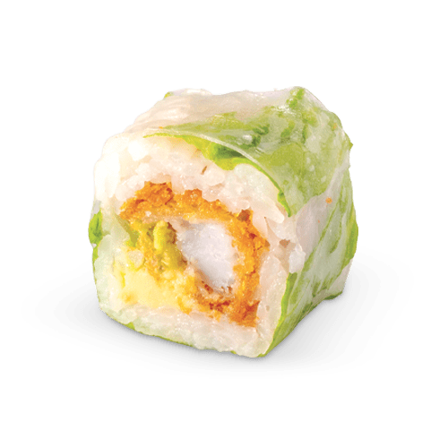 Spring roll's Tempura crevette / Avocat
