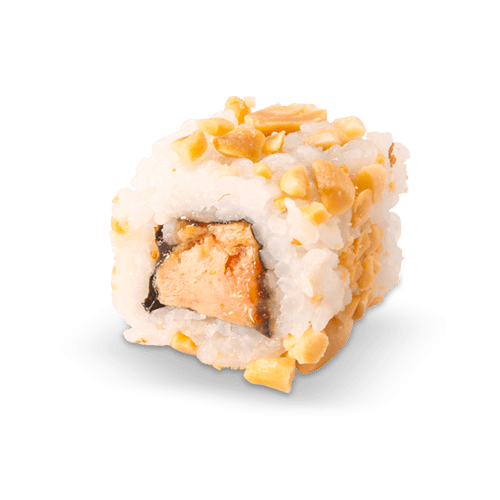 California roll's Foie gras / Confiture de figues / Cacahuètes