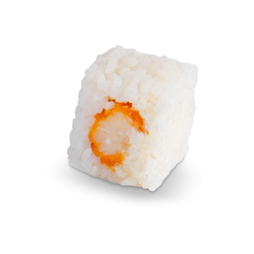 California roll's sans algue Poulet / Fromage (snow roll's)