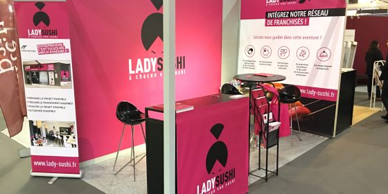 LADY SUSHI PARTICIPE AU SALON FRANCHISE EXPO PARIS 2018 !