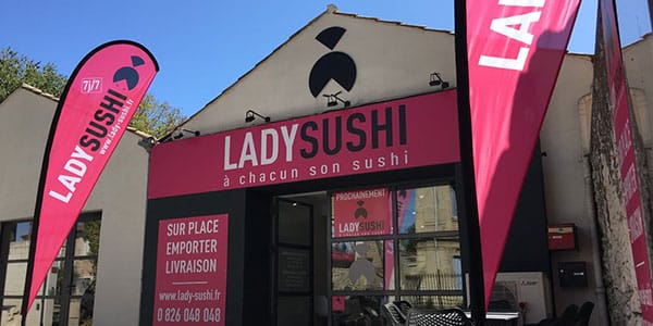 UNE NOUVELLE FRANCHISE LADY SUSHI OUVRE À BAILLARGUES !