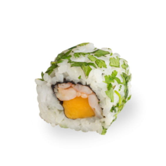 California roll's Crevette / Mangue / Coriandre / Citron vert