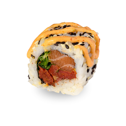 California roll's Saumon / Tomate séchée / Roquette / Spicy
