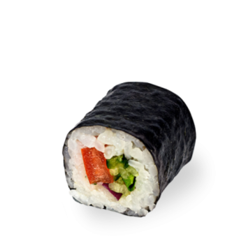 Makis Concombre / Tomate séchée / Oignon rouge / Coriandre