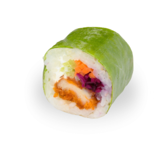 Spring roll's Poulet / Concombre / Carotte / Fromage / Chou rouge / Sauce spicy