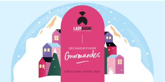 Découvrez les saveurs d’hiver gourmandes de la carte hiver Lady Sushi !