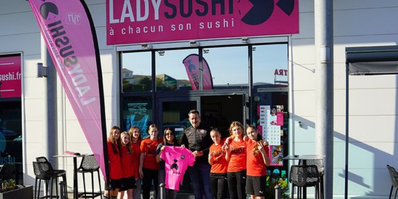 Lady Sushi Agde soutient le RCO Agde