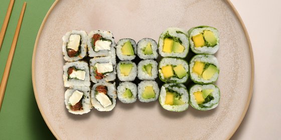 Manger des sushis quand on est végétarien : le guide gourmand par Lady Sushi !