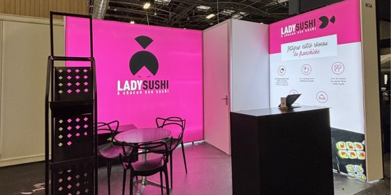 La Team Lady Sushi était au salon Franchise Expo Paris !