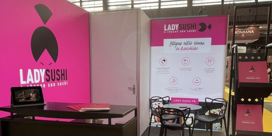Lady Sushi a participé au salon Franchise Expo Paris !