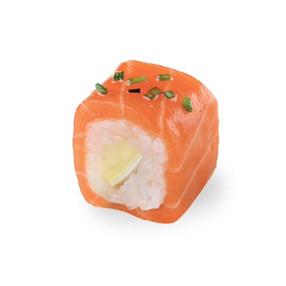 Salmon roll's Saumon / Chèvre / Miel / Ciboulette