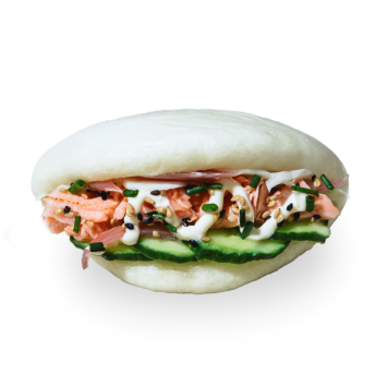 GUA BAO SAUMON TATAKI